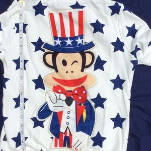 🌞🎉🇺🇸 Women’s Sweatshirt wBlue Stars